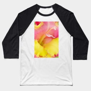 Gladiolus  &#39;Stereo&#39;  Sword lily Baseball T-Shirt